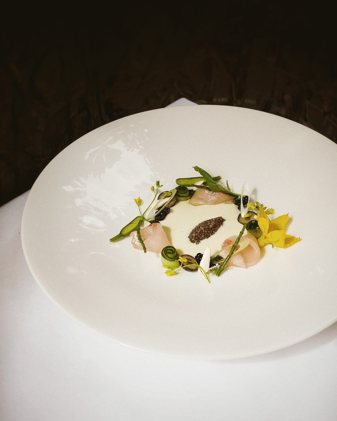 Le seul restaurant étoilé du 93 © Villa9Trois