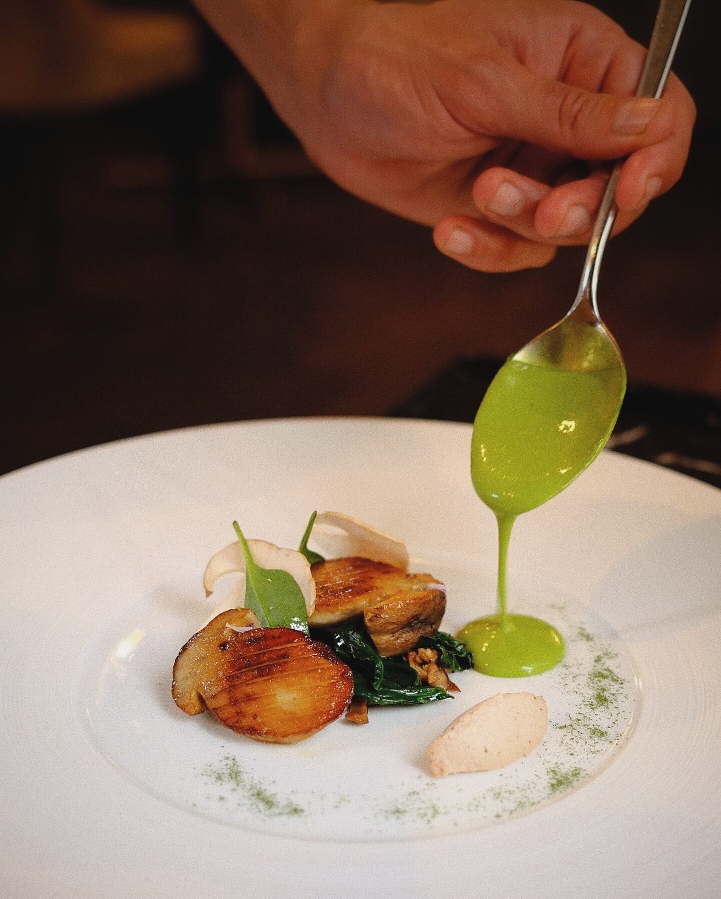Le seul restaurant étoilé du 93 © Villa9Trois