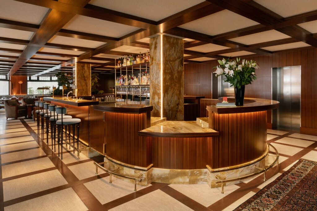 Bar Art déco de l’Hôtel des Grands Voyageurs Paris © Hôtel des Grands Voyageurs Paris