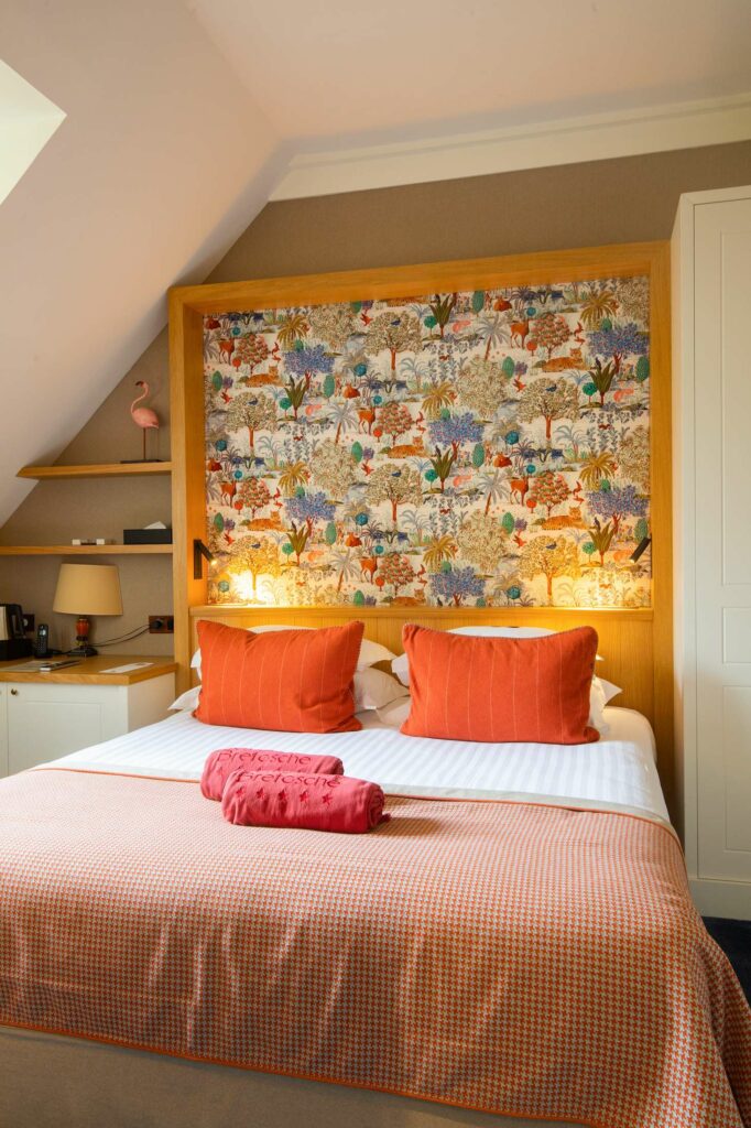 Chambre contemporaine et élégante au Domaine de la Bretesche © Domaine de la Bretesche Golf & Spa