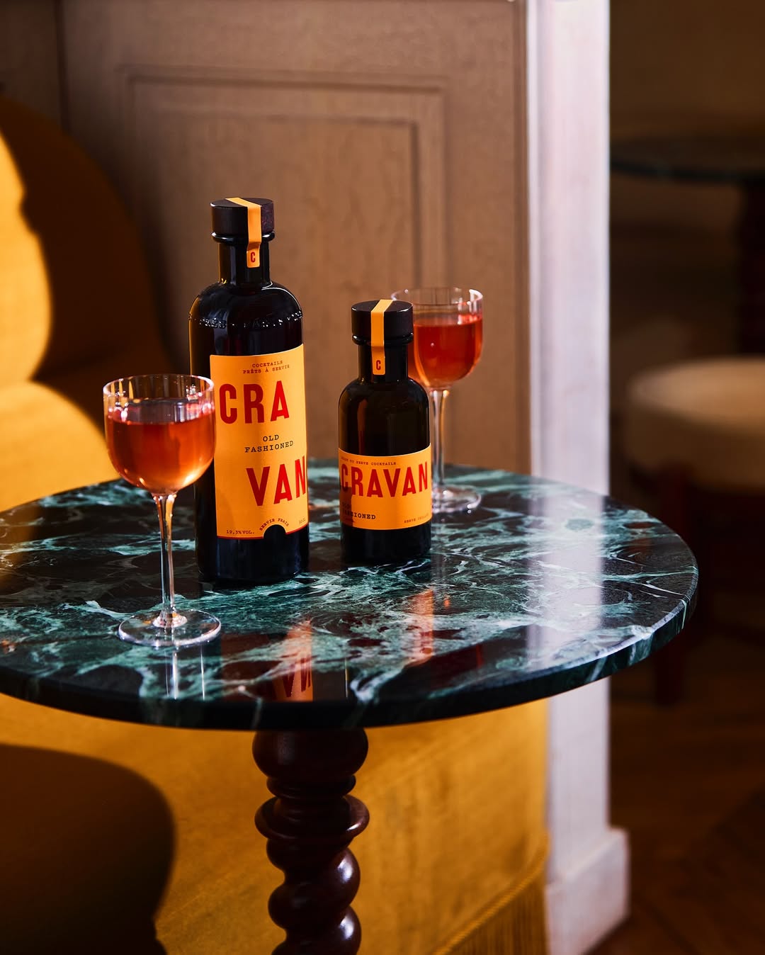 Les collections de cocktails Cravan à rapporter chez soi © CRAVAN