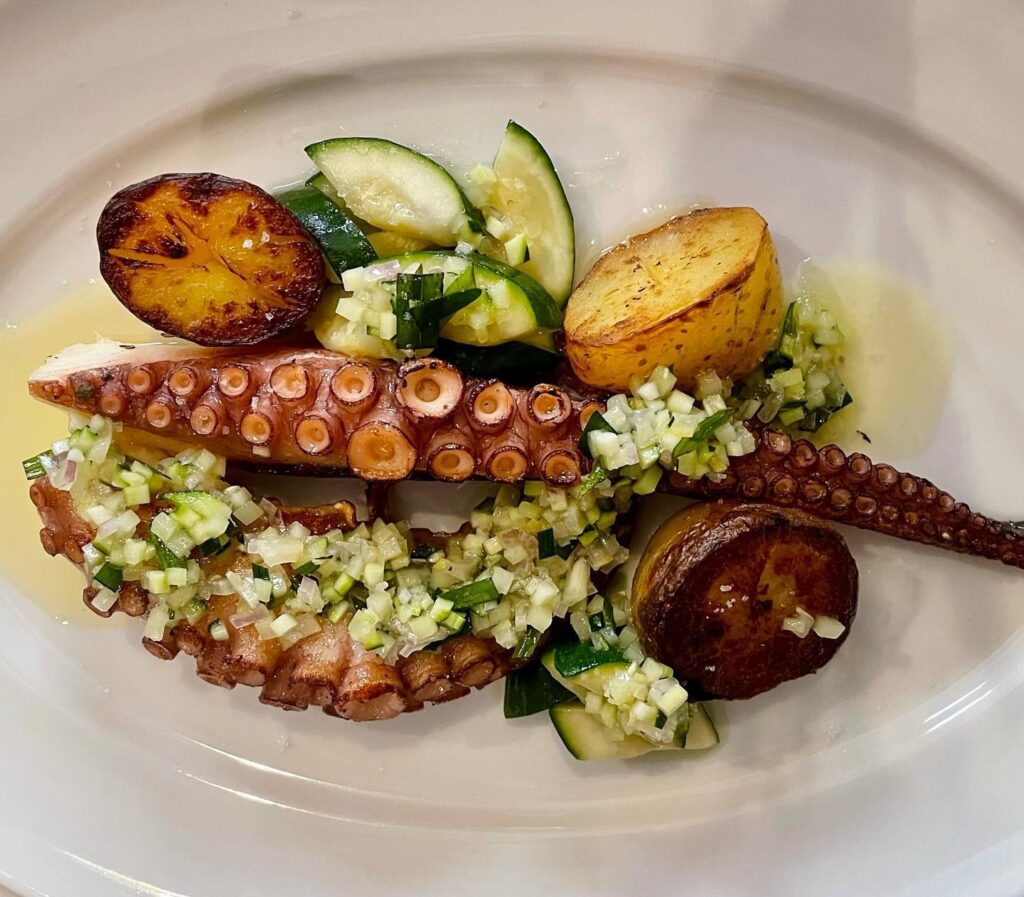 Cuisine provençale de saison au restaurant Les Galinas à Aix-en-Provence © restaurant_lesgalinas
