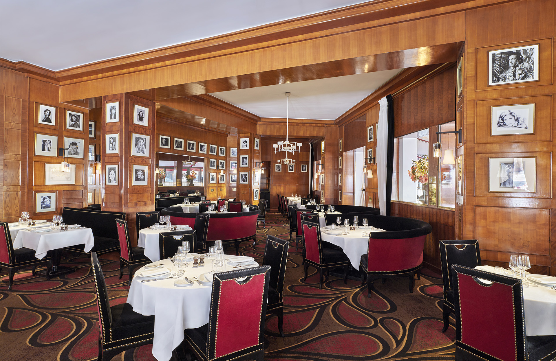 La salle de la Brasserie Fouquet's à Paris