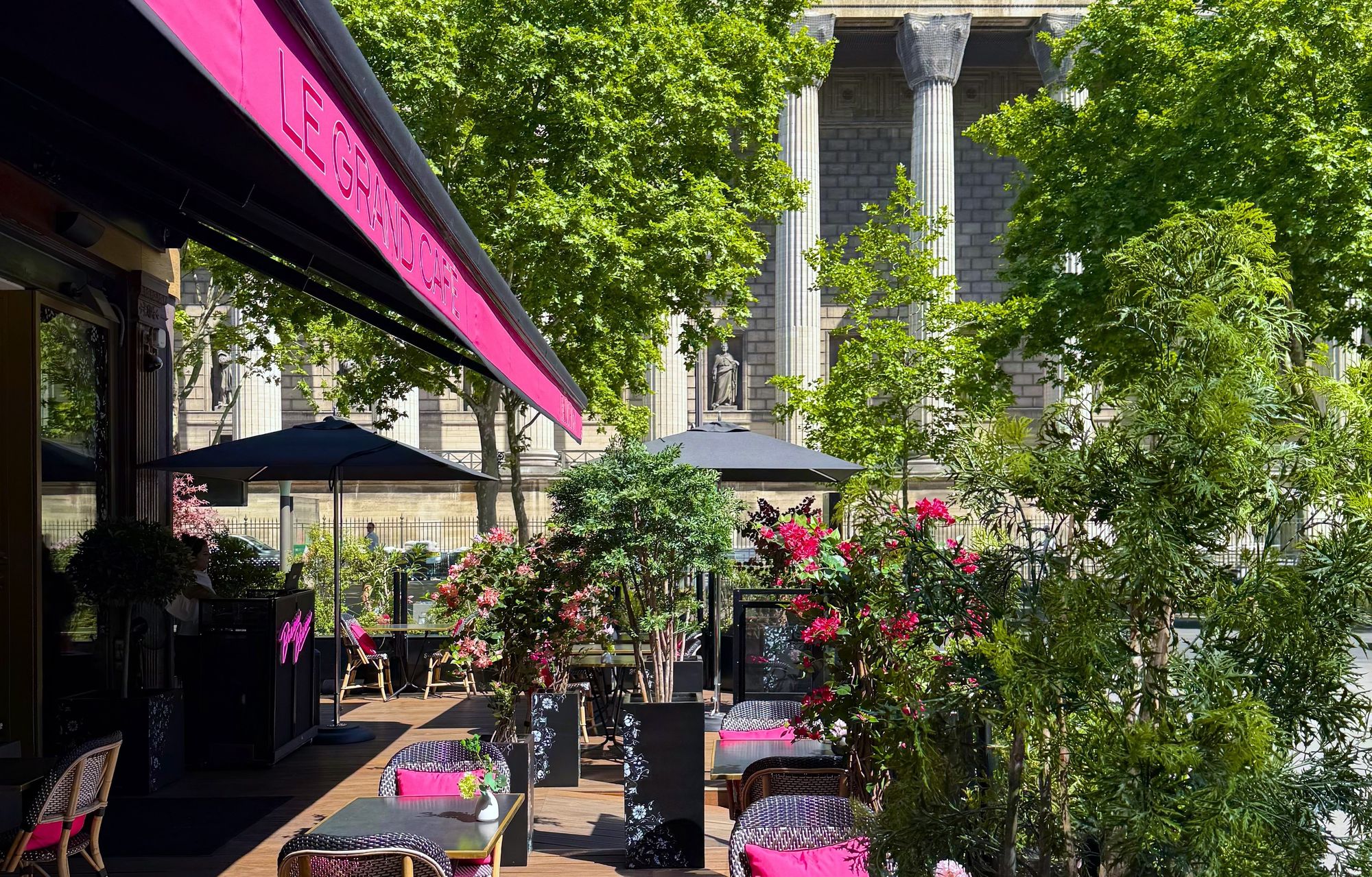 La terrasse du Grand Café Fauchon