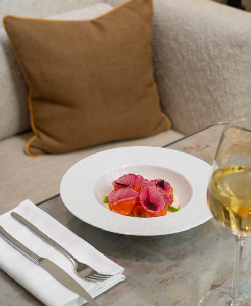 Un plat du Restaurant de Sers.