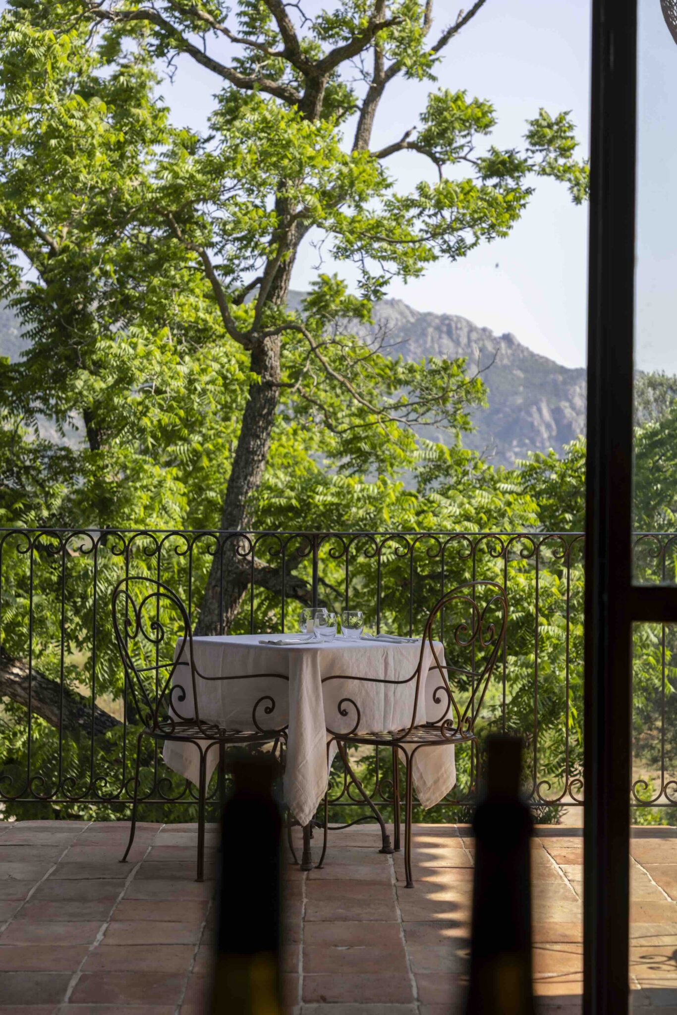 Le restaurant en Corse du Sud Le Hameau de Saparale, par le chef Jeremy Viven © Sylvain Alessandri