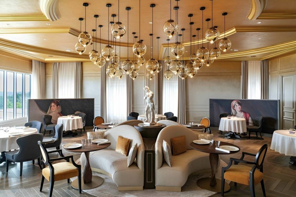 Restaurant gastronomique du Royal Champagne Hôtel & Spa © Champagne Hôtel & Spa