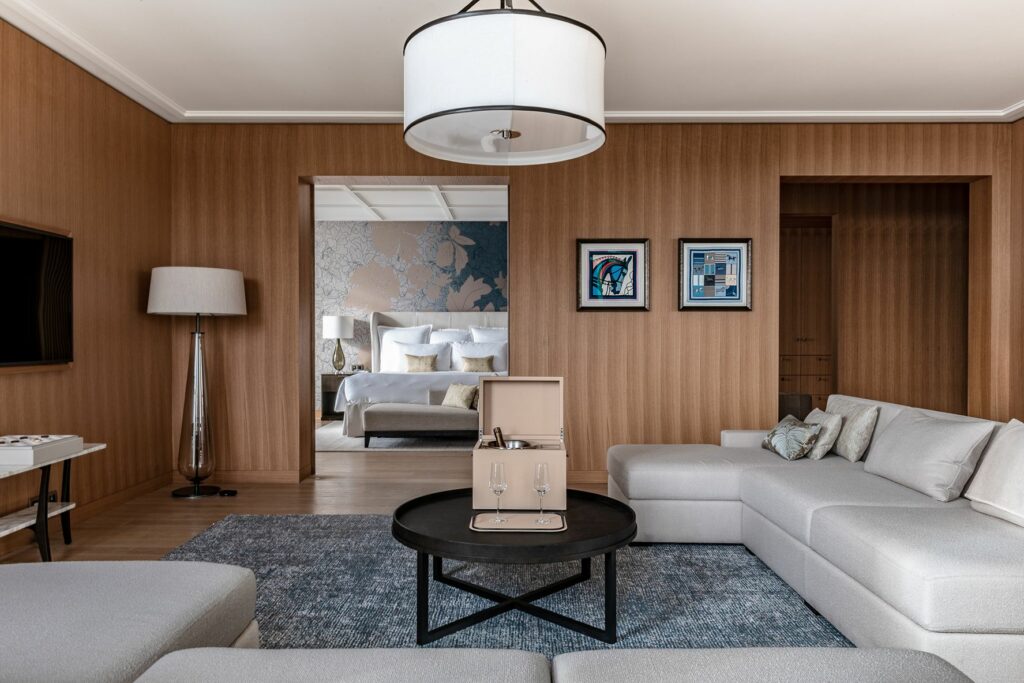 Suite contemporaine du Royal Champagne Hôtel & Spa © Champagne Hôtel & Spa