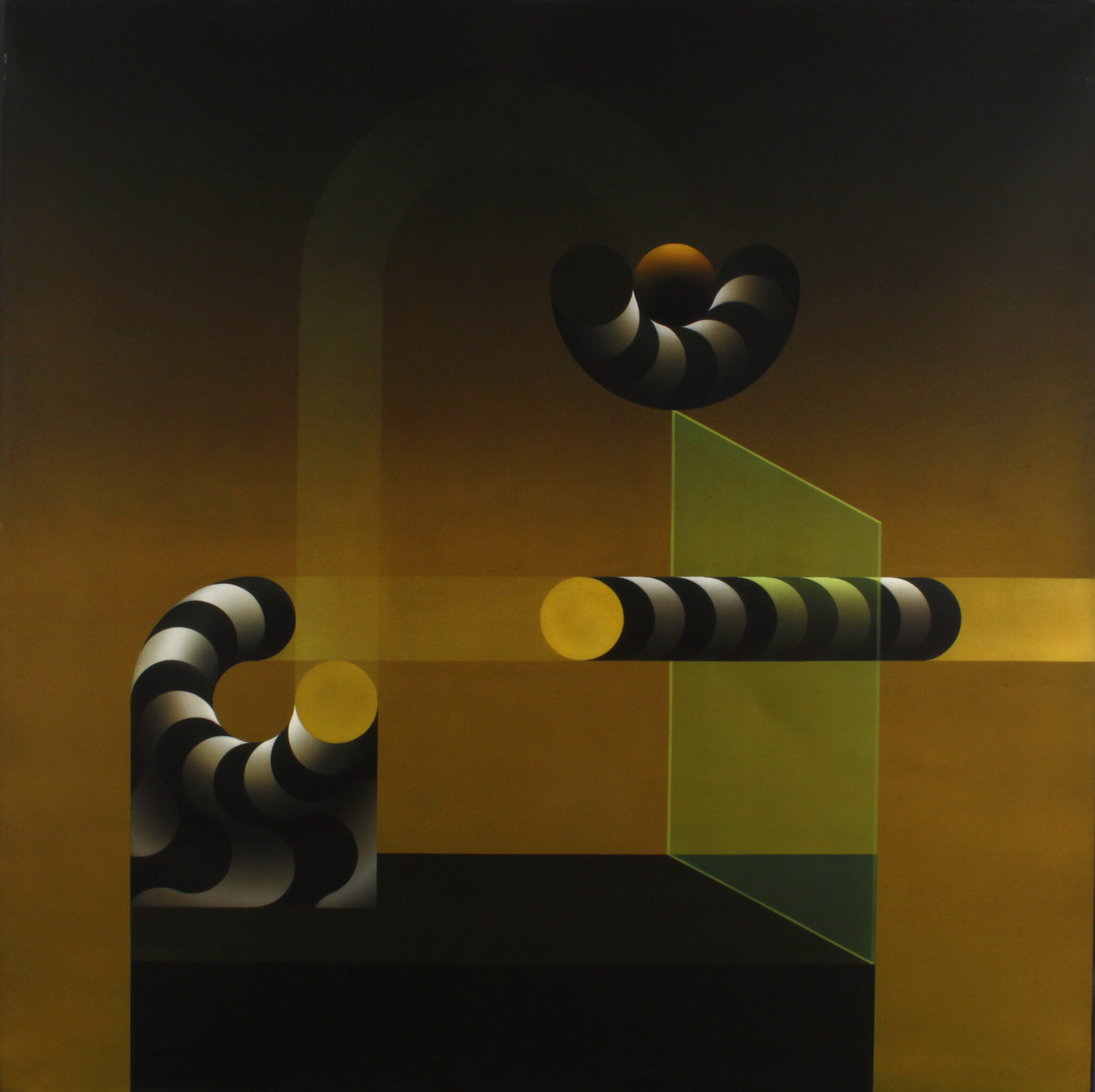 Julio Le Parc Modulation 743 1985 Lent by the Atelier Le Parc 2026 © ADAGP, Paris and DACS, London 2025