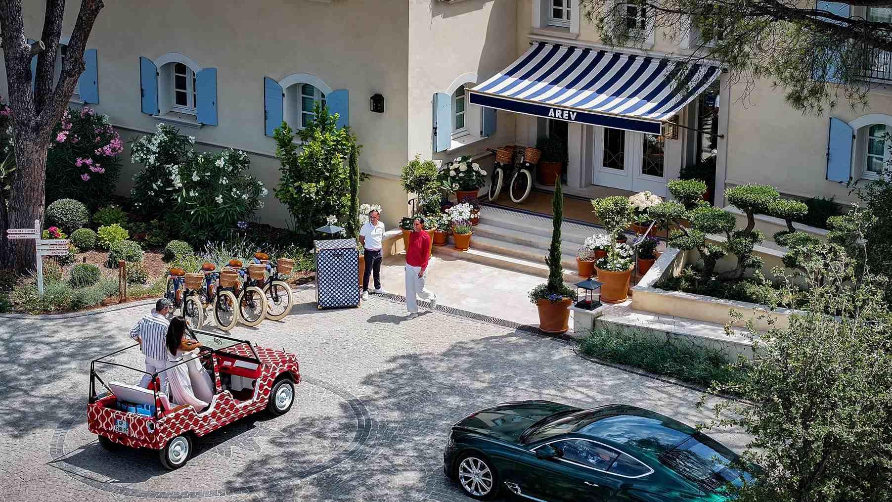 AREV Saint-Tropez, hôtel de luxe au cœur de Saint-Tropez © AREV Saint-Tropez