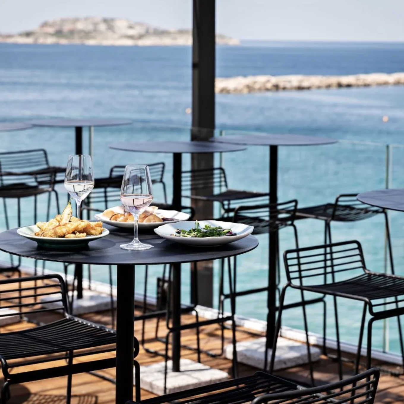 Le rooftop © Les bords de Mer