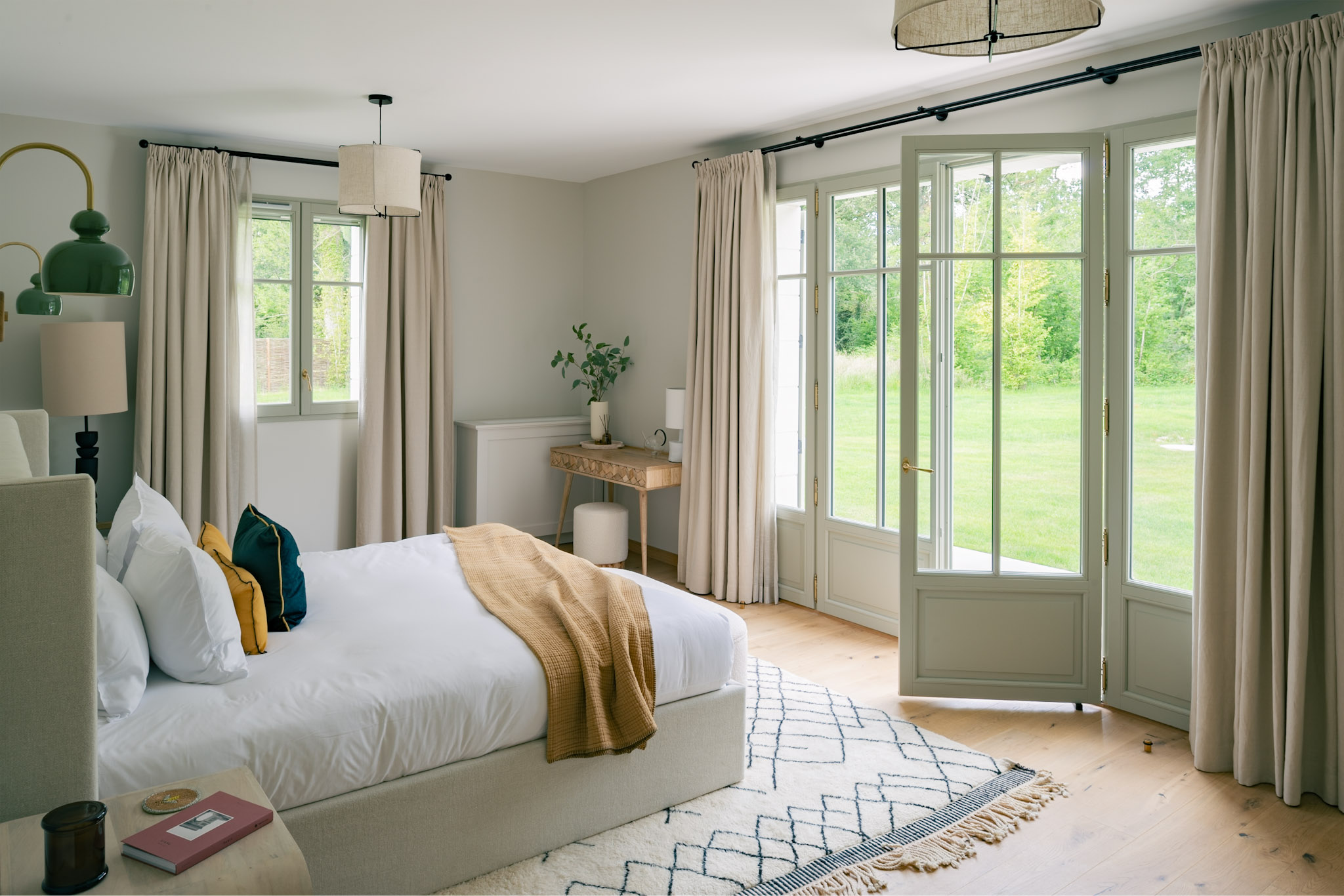 Une chambre © Les Bordes Estate