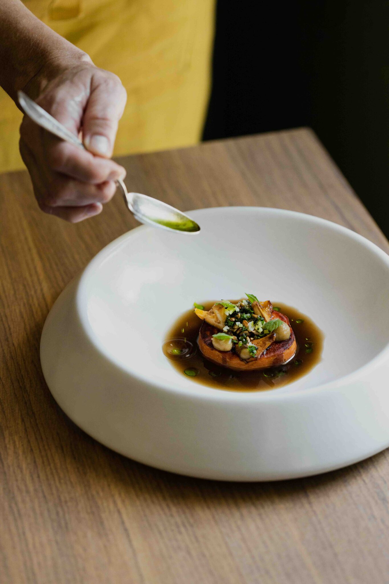 Ruche, un restaurant gastronomique végétarien dans les Yvelines © Ruche