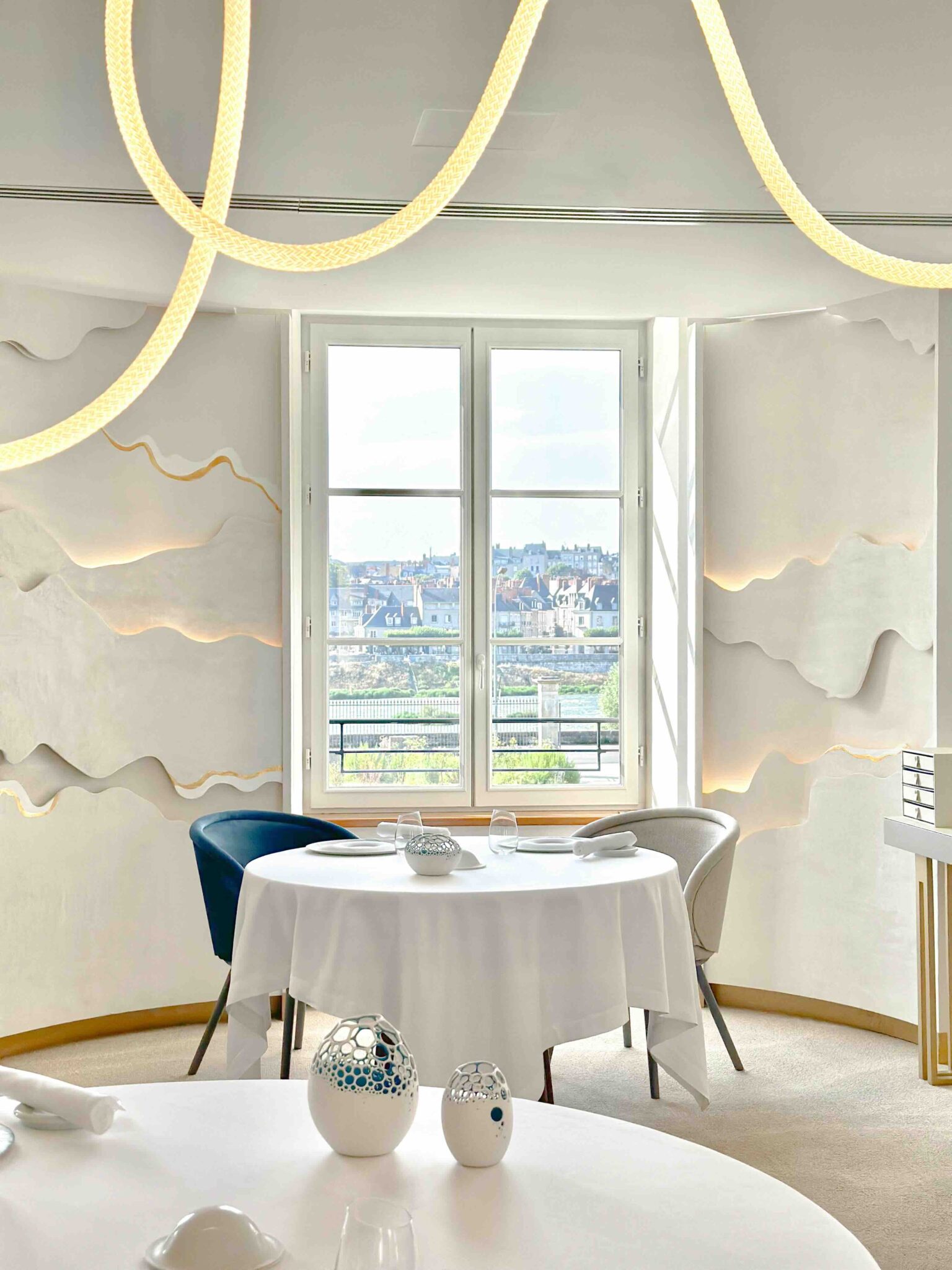 Le restaurant 2 étoiles de Christophe Hay dans le Val de Loire © Fleur de Loire