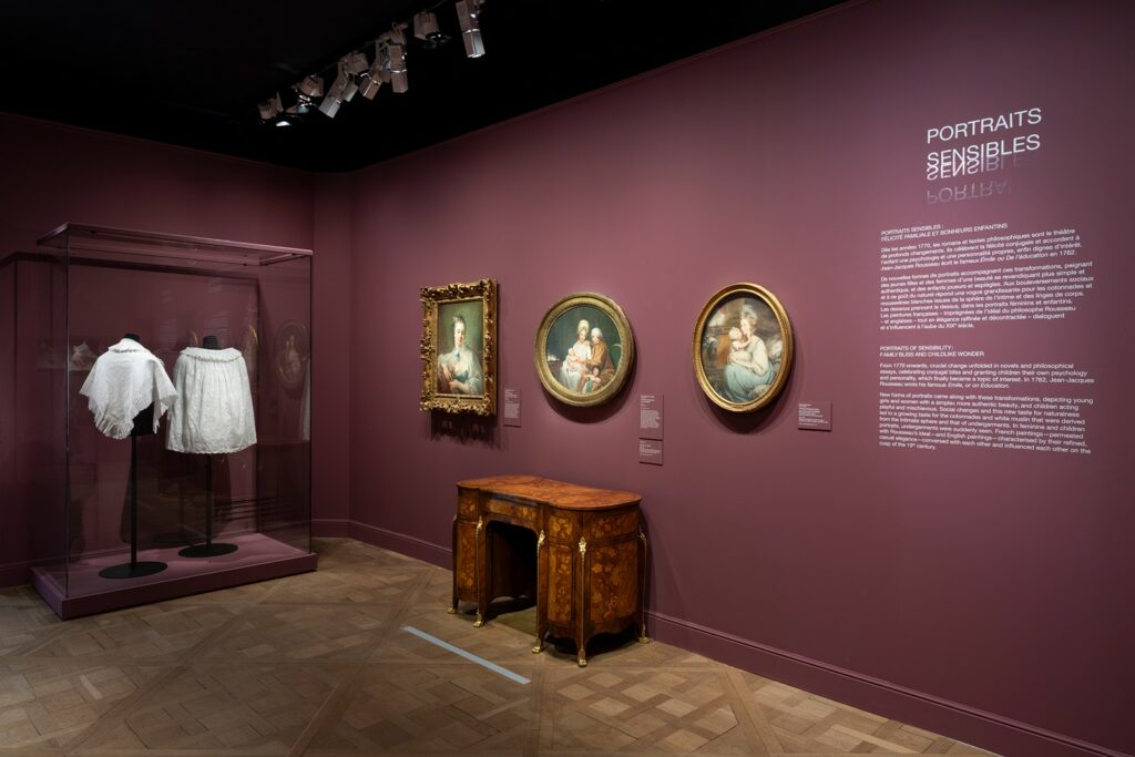 Scénographie de l’exposition Révéler le féminin au musée Cognacq-Jay © Musée Cognacq-Jay