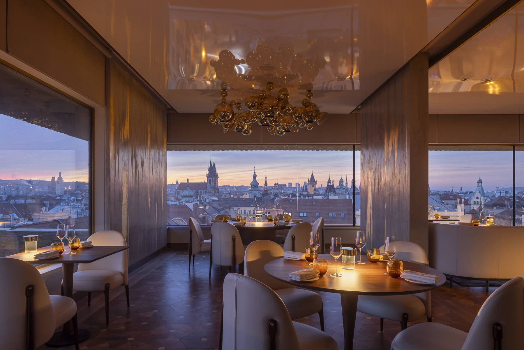 Le restaurant Zlatá Praha © Fairmont