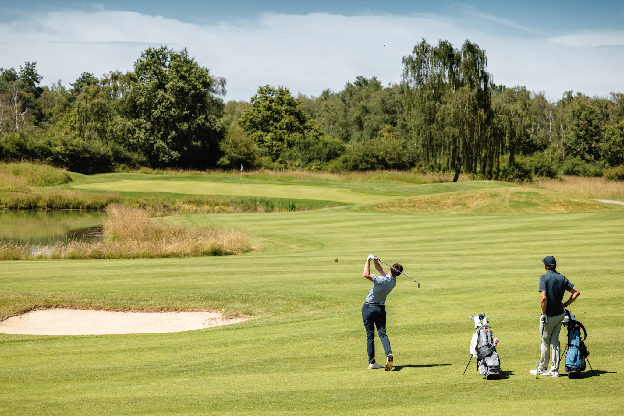 Parcours de golf © Les Bordes Estate