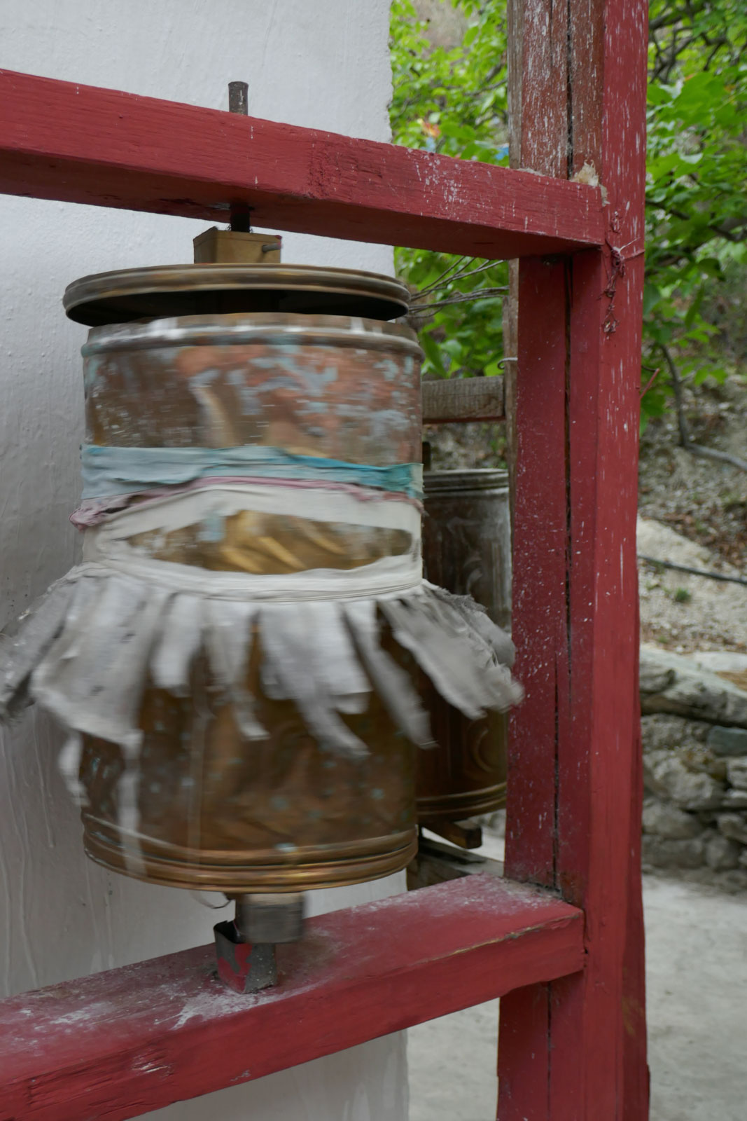 Un moulin de prière © Pierre Gunther