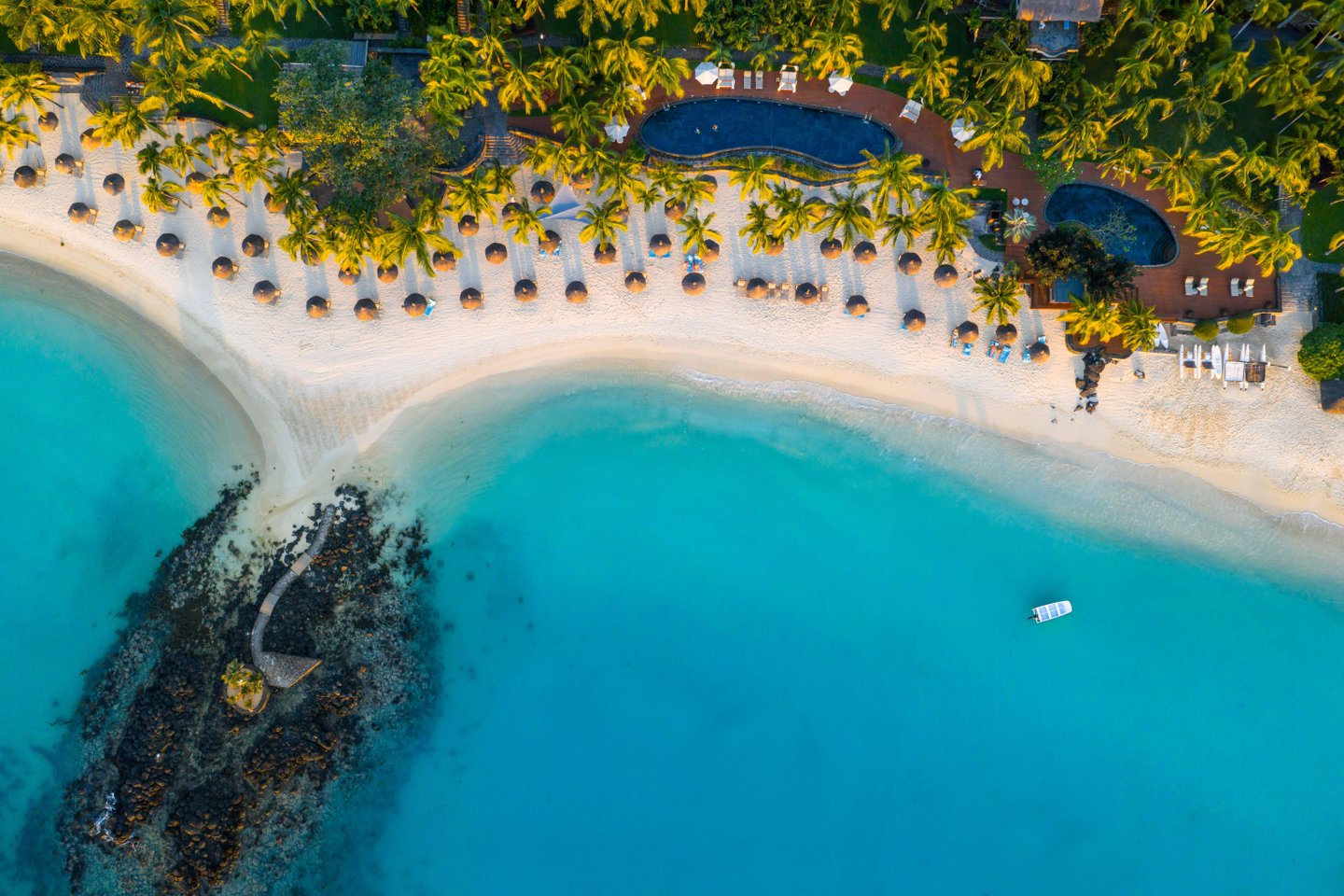 L'hôtel de l'Île Maurice © Royal Palm Beachcomber Luxury