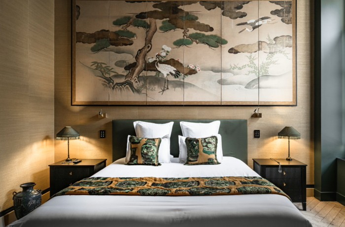 Chambre L’Archipel d’Okinawa © Maison Maubreuil