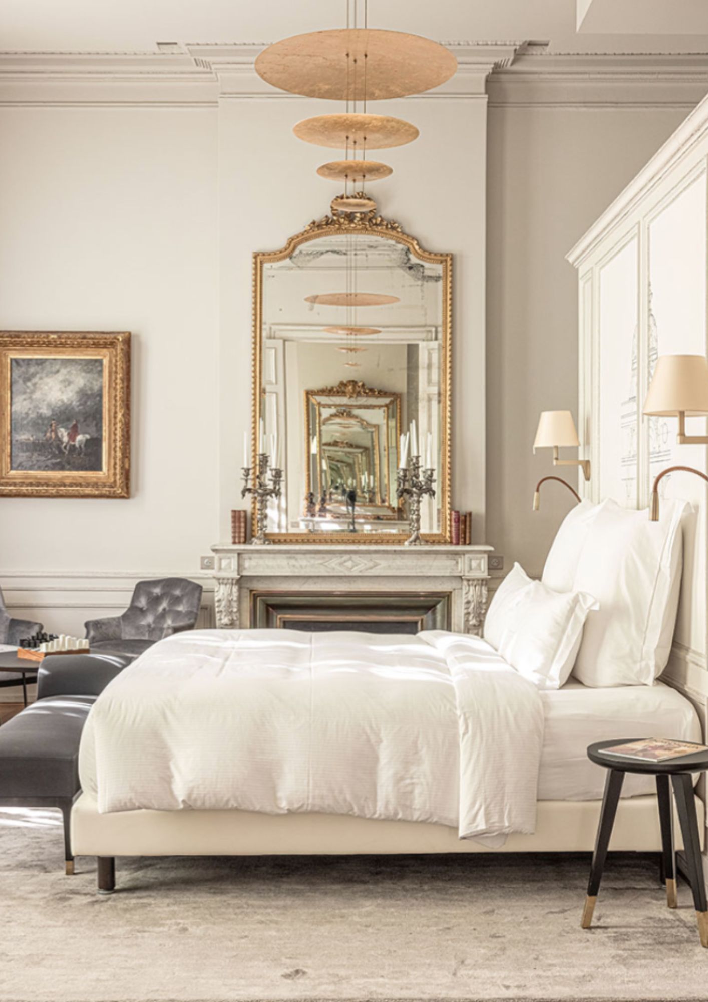 Une des chambres de l'hôtel © Hôtel Villas Foch
