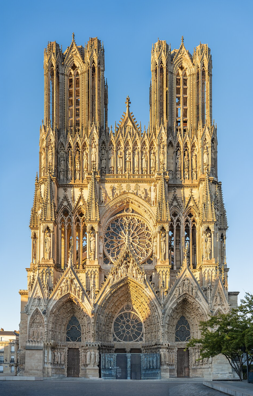La cathédrale Notre-Dame de Reims © DR