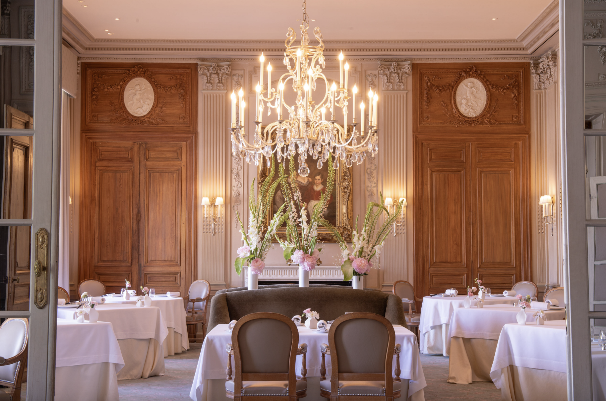 La salle du restaurant Le Parc © DR
