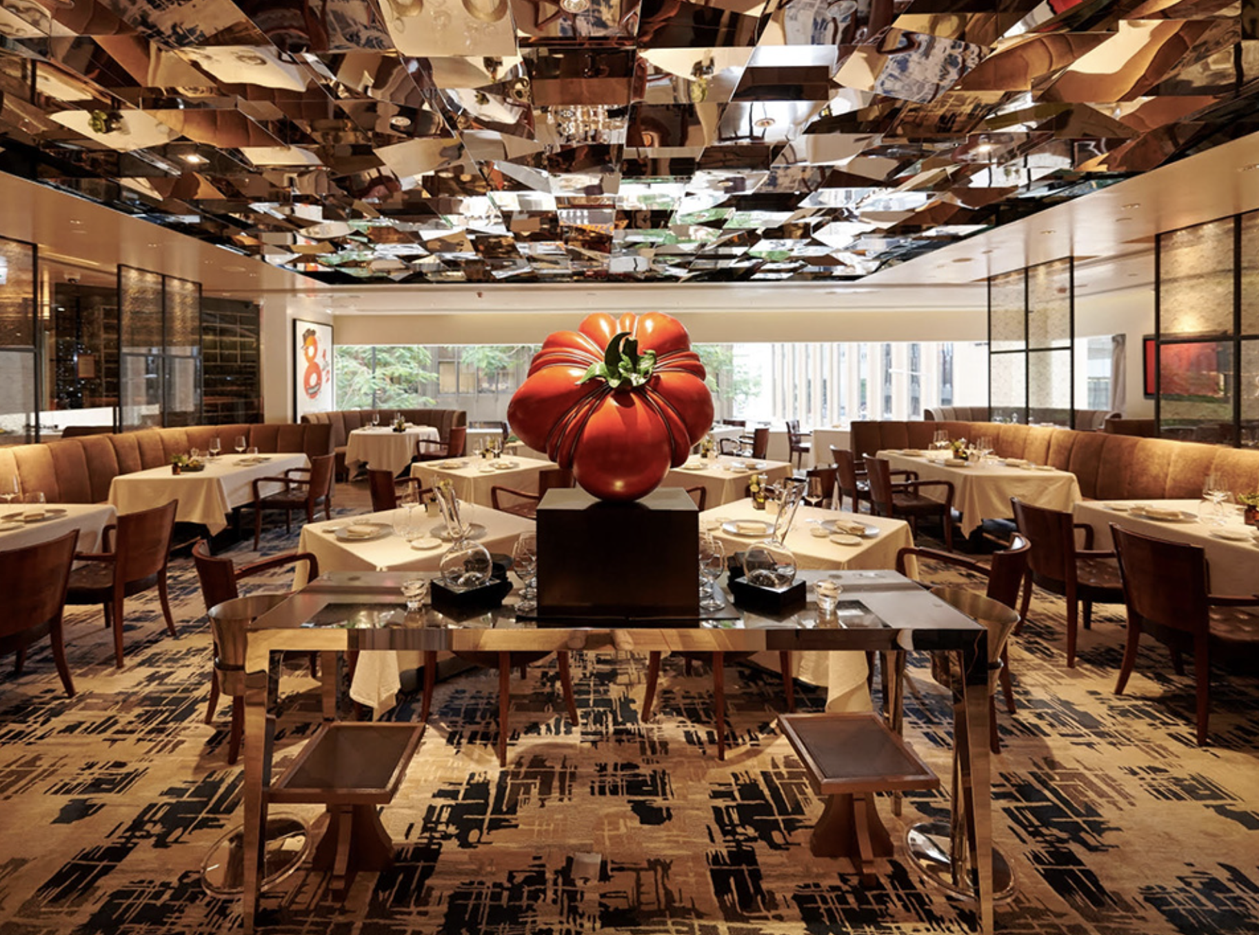 Le restaurant 8½ Otto e Mezzo Bombana à Hong Kong © 8½ Otto e Mezzo Bombana