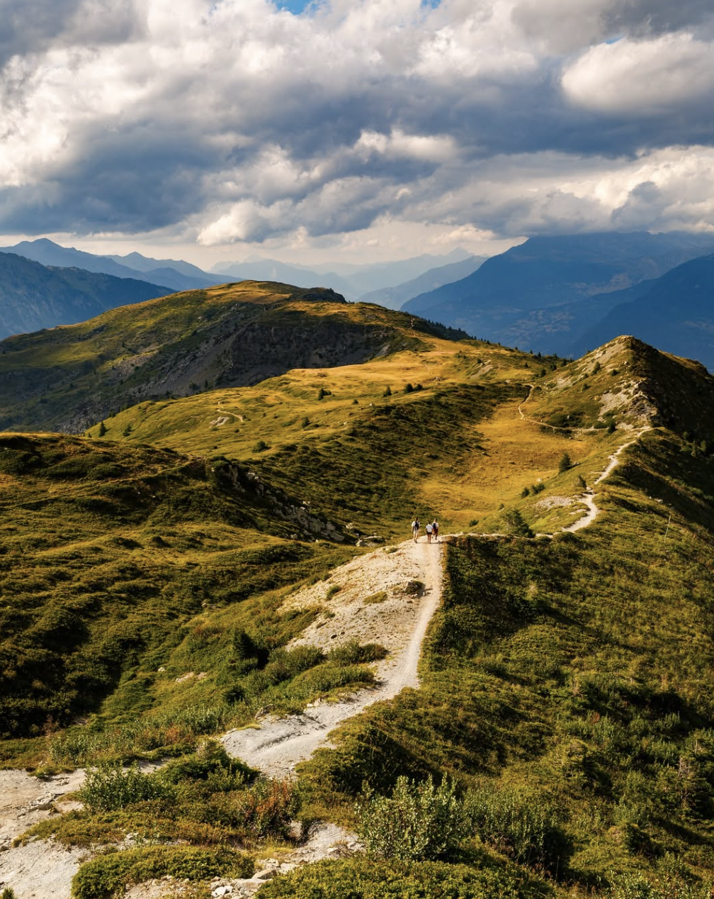Une balade non loin de La Chaudanne à Méribel © La Chaudanne