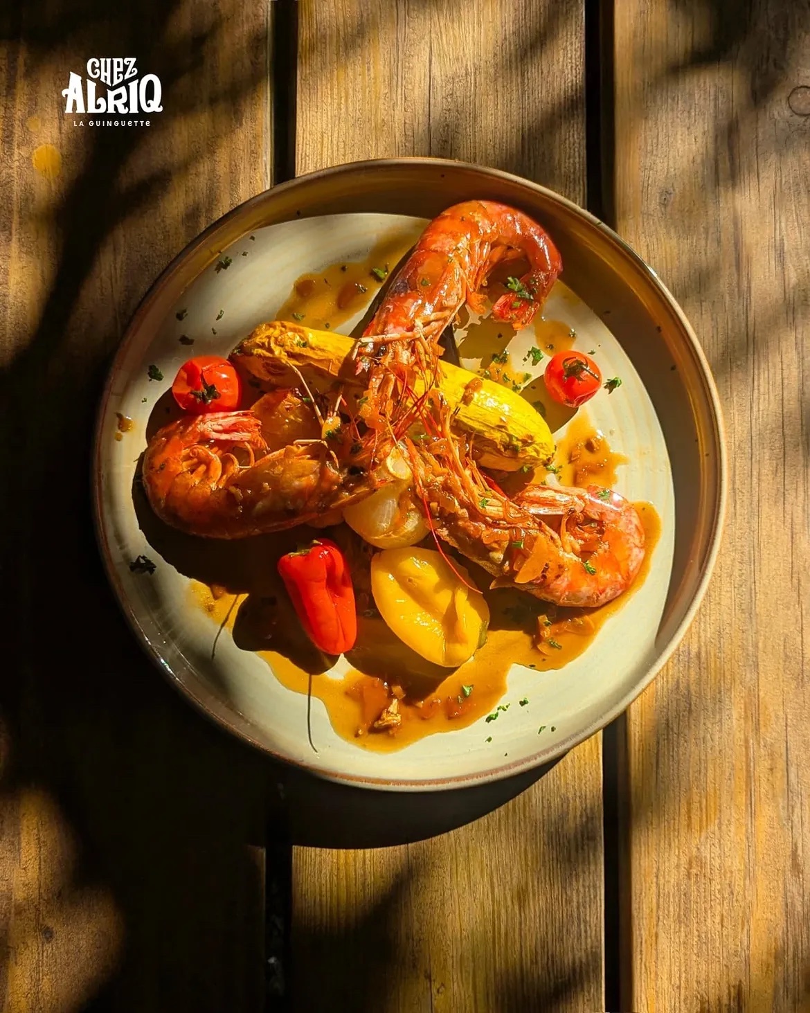 Chez Alriq, guinguette bordelaise © Chez Alriq