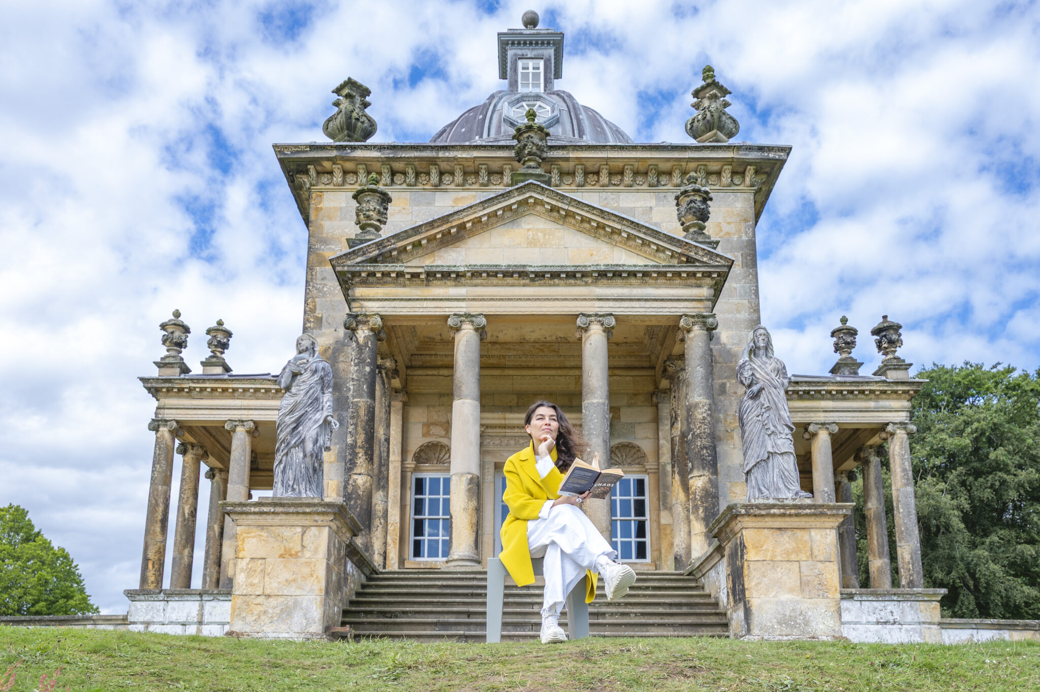 Library of the Four Winds' at the Temple of the Four Winds at Castle Howard in North Yorkshire © Rick Walker/PA Media Assignments