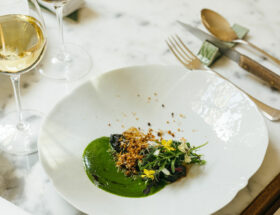 Recette des blettes de Grégory Garimbay, le chef étoilé du Saint James Paris