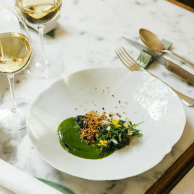 Recette des blettes de Grégory Garimbay, le chef étoilé du Saint James Paris