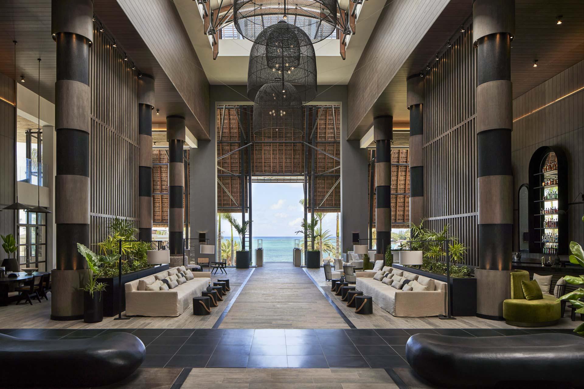 Le lobby du LUX* Grand Baie © LUX* Grand Baie