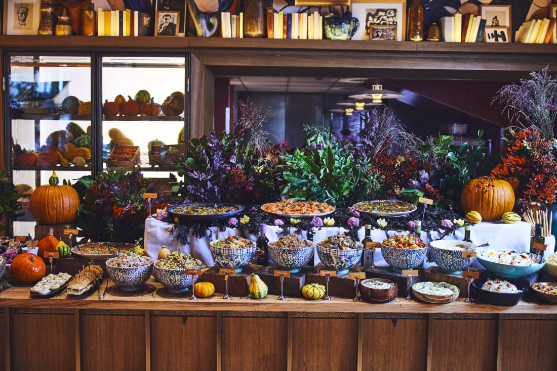 Le brunch de l'hôtel de luxe Le Brach Paris © Guillaume Czrew