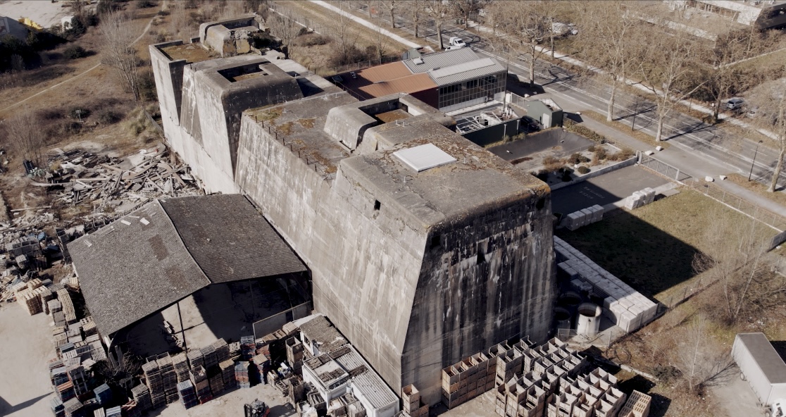 Le bunker avant son utilisation pour Moon Harbour © DR