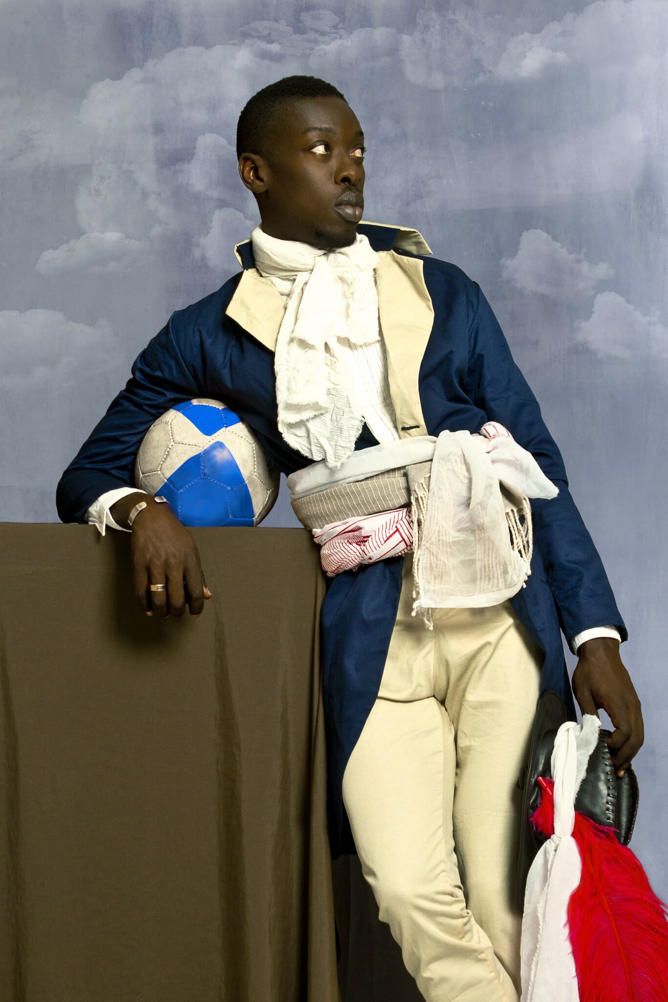 Omar Victor Diop, Jean-Baptiste Belley, 2014 © Omar Victor Diop, ADAGP 2025, Courtesy Galerie Magnin-A, Paris