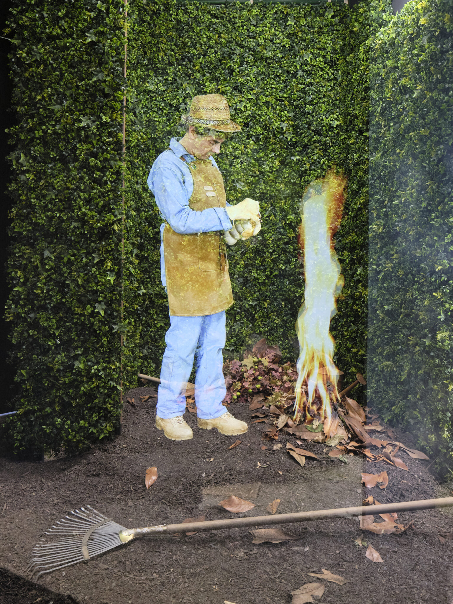 Pierrick Sorin "Hortulanus Mirabilis", Jardin des plantes Le Voyage a Nantes 2026 © Philippe-Piron