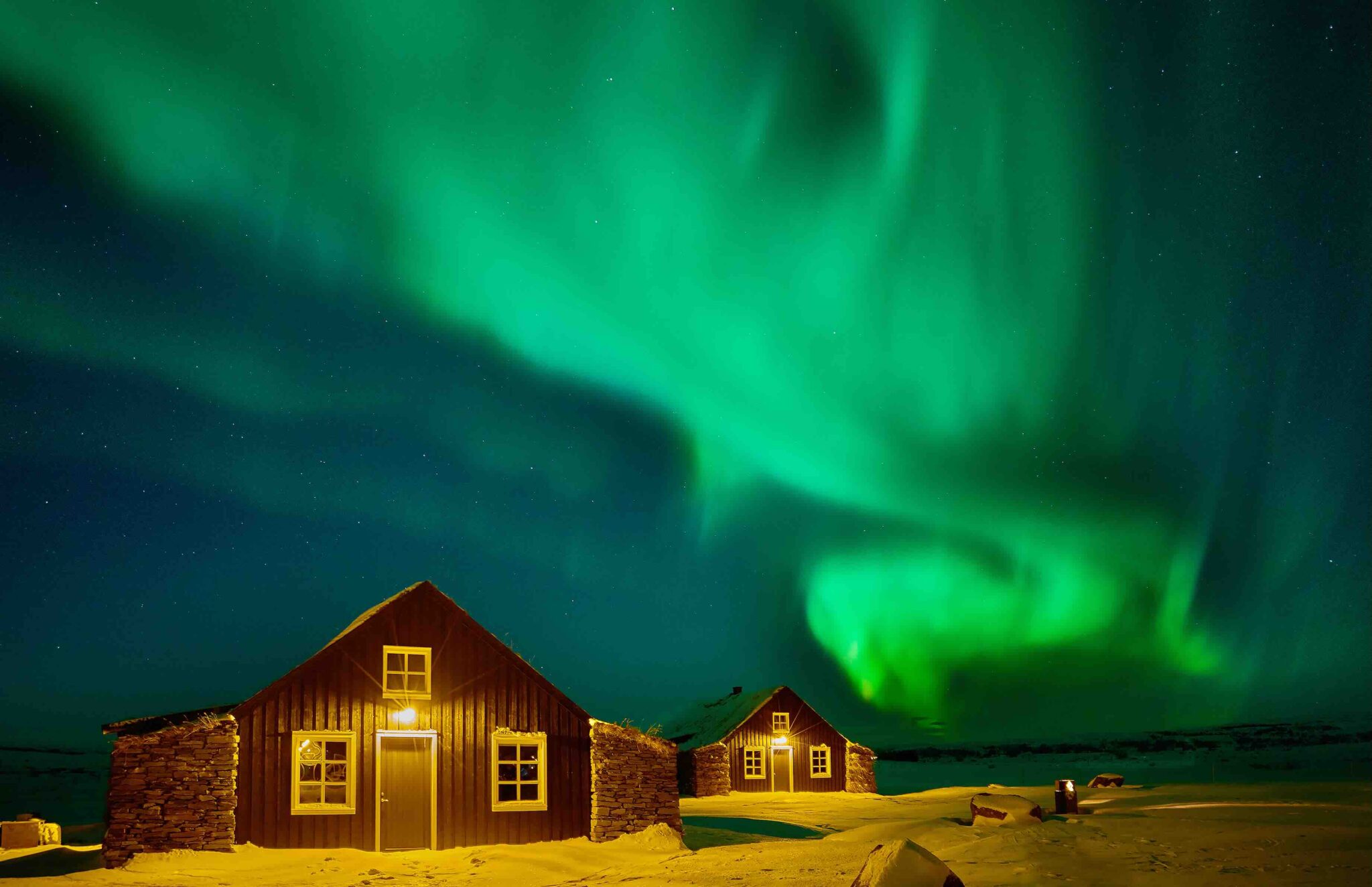 En Islande, séjourner à © Torfhús Retreat