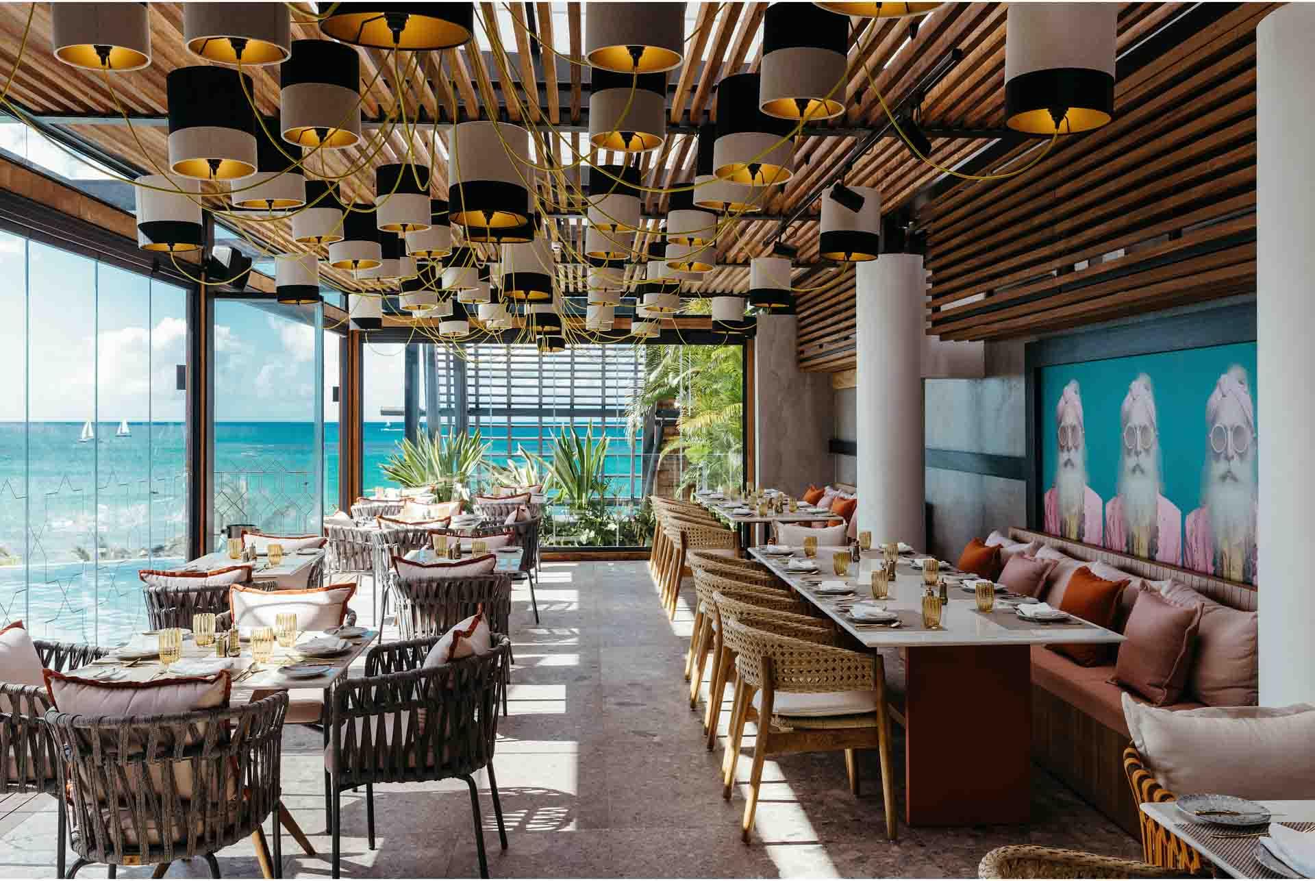 Le magnifique rooftop de l'hôtel © LUX* Grand Baie
