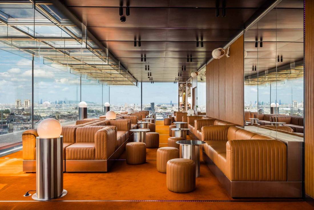 Bonnie, un des meilleurs restaurants avec vue sur la Tour Eiffel © Romain Ricard