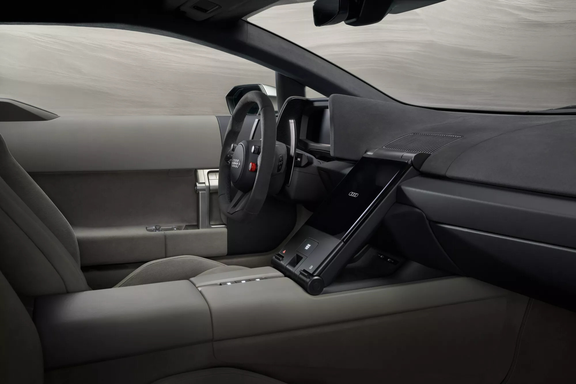L'intérieur de l'Audi Nuvolari © Audi