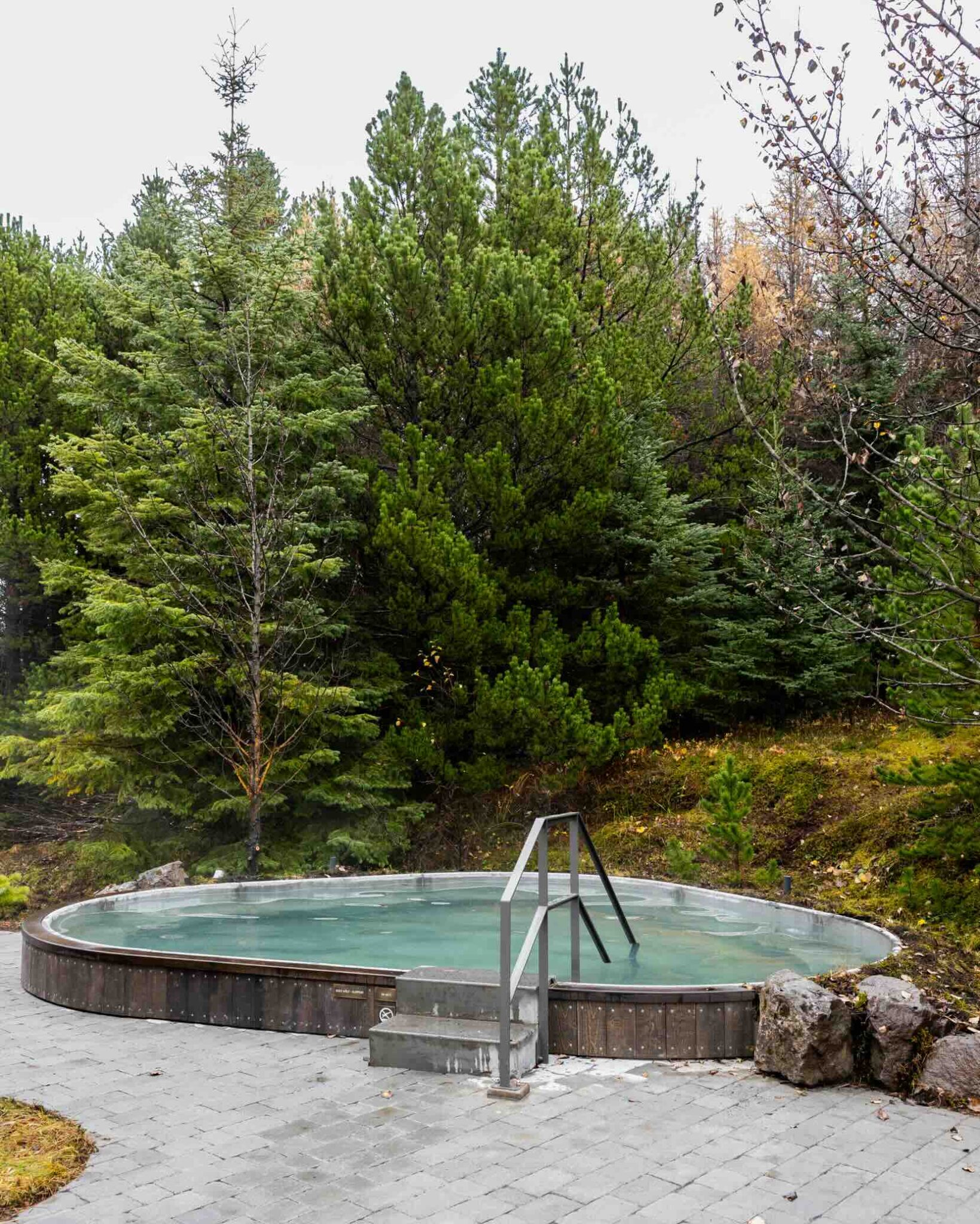 La piscine de source d'eau chaude © Laugarás Lagoon