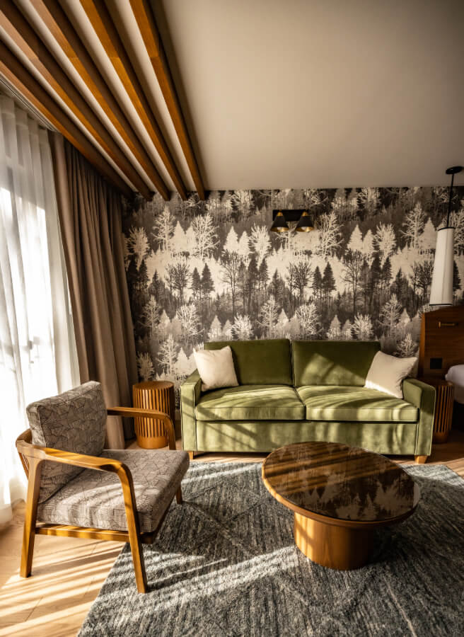 Une chambre de l'hôtel © L’Hôtel-Musée Premières Nations