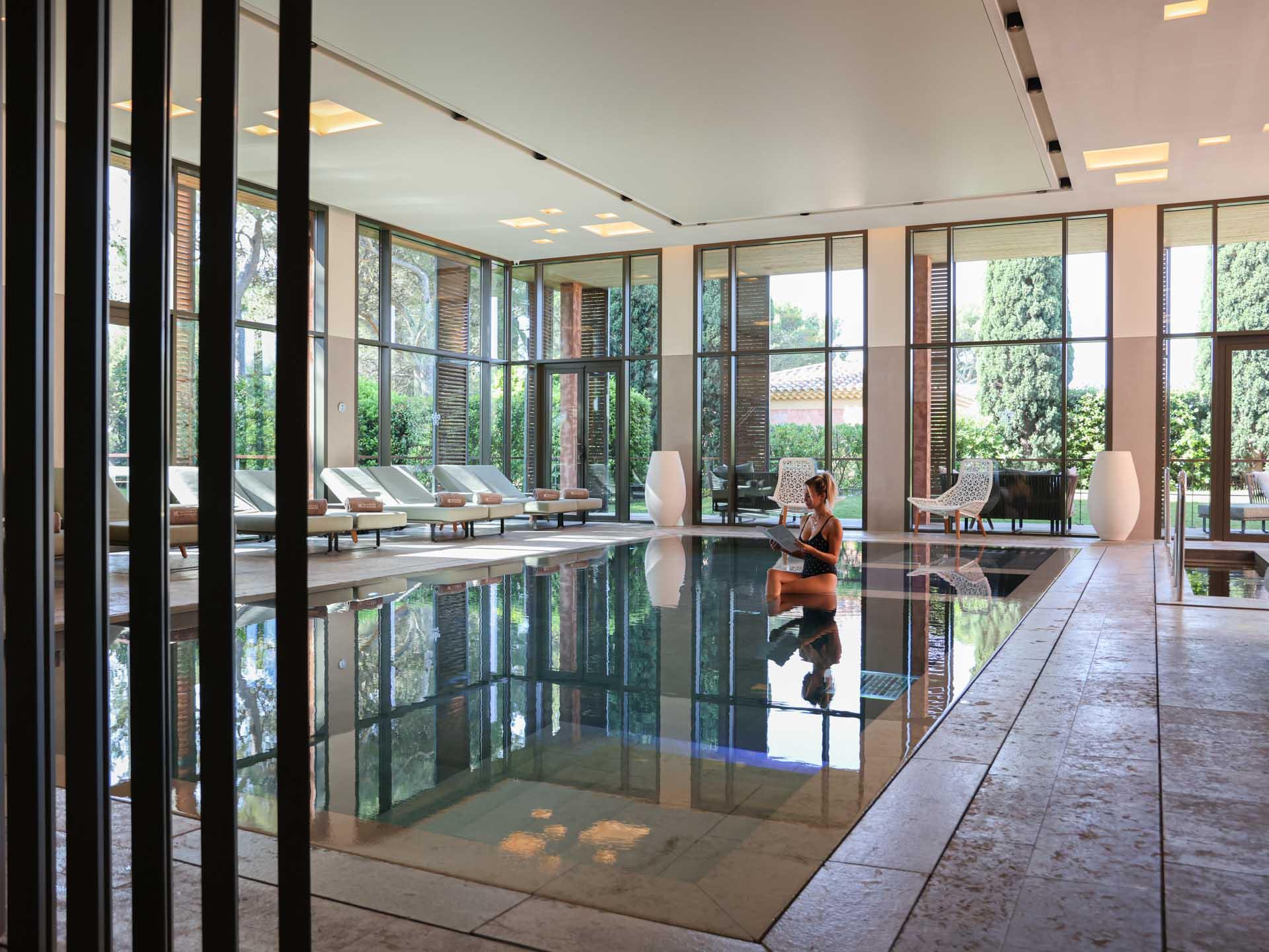 Le spa de l'hôtel 5 étoiles en Provence © Hidden Cliffs