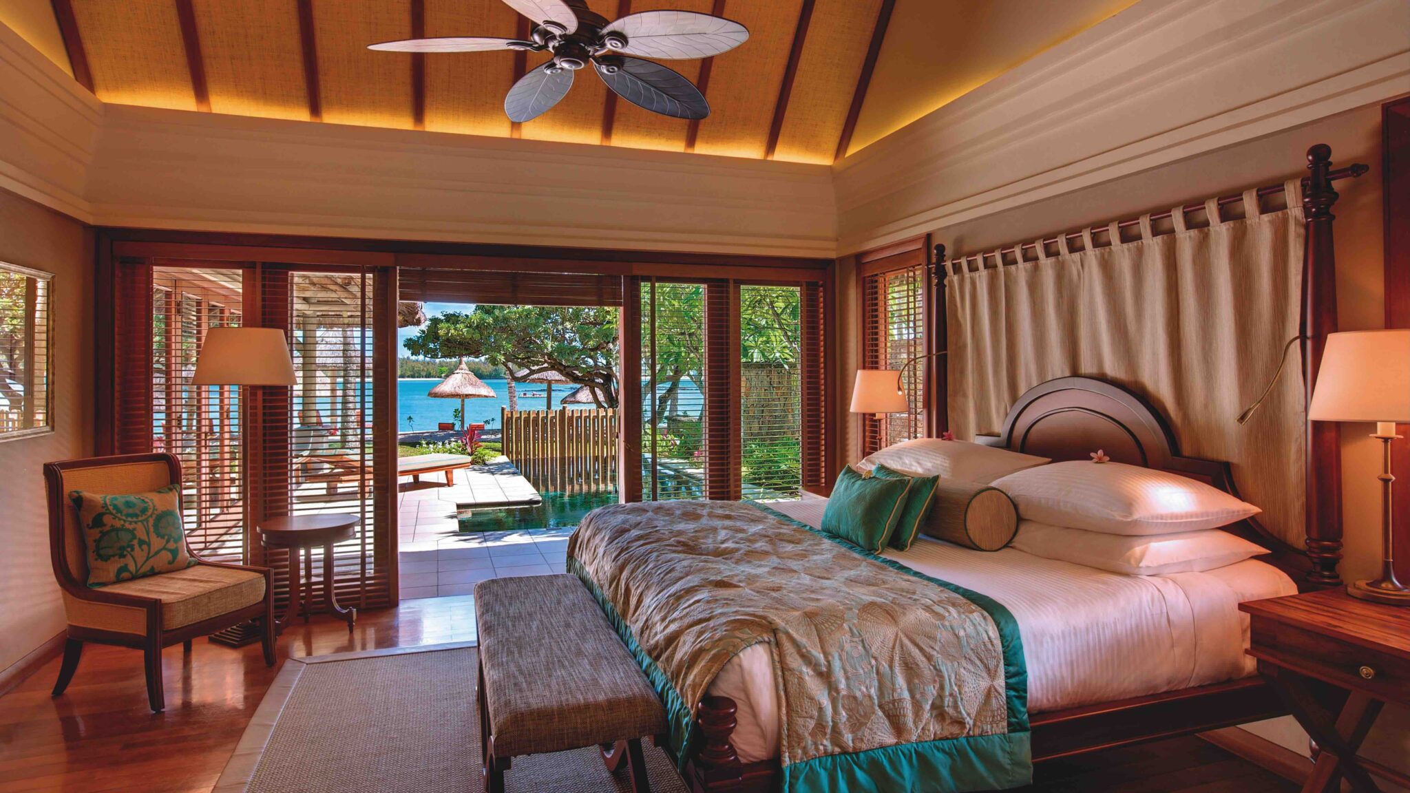 Séjourner dans une villa de l'hôtel de luxe © Constance Prince Maurice