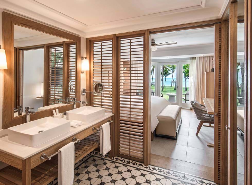La chambre deluxe avec vue sur la mer © Sugar Beach