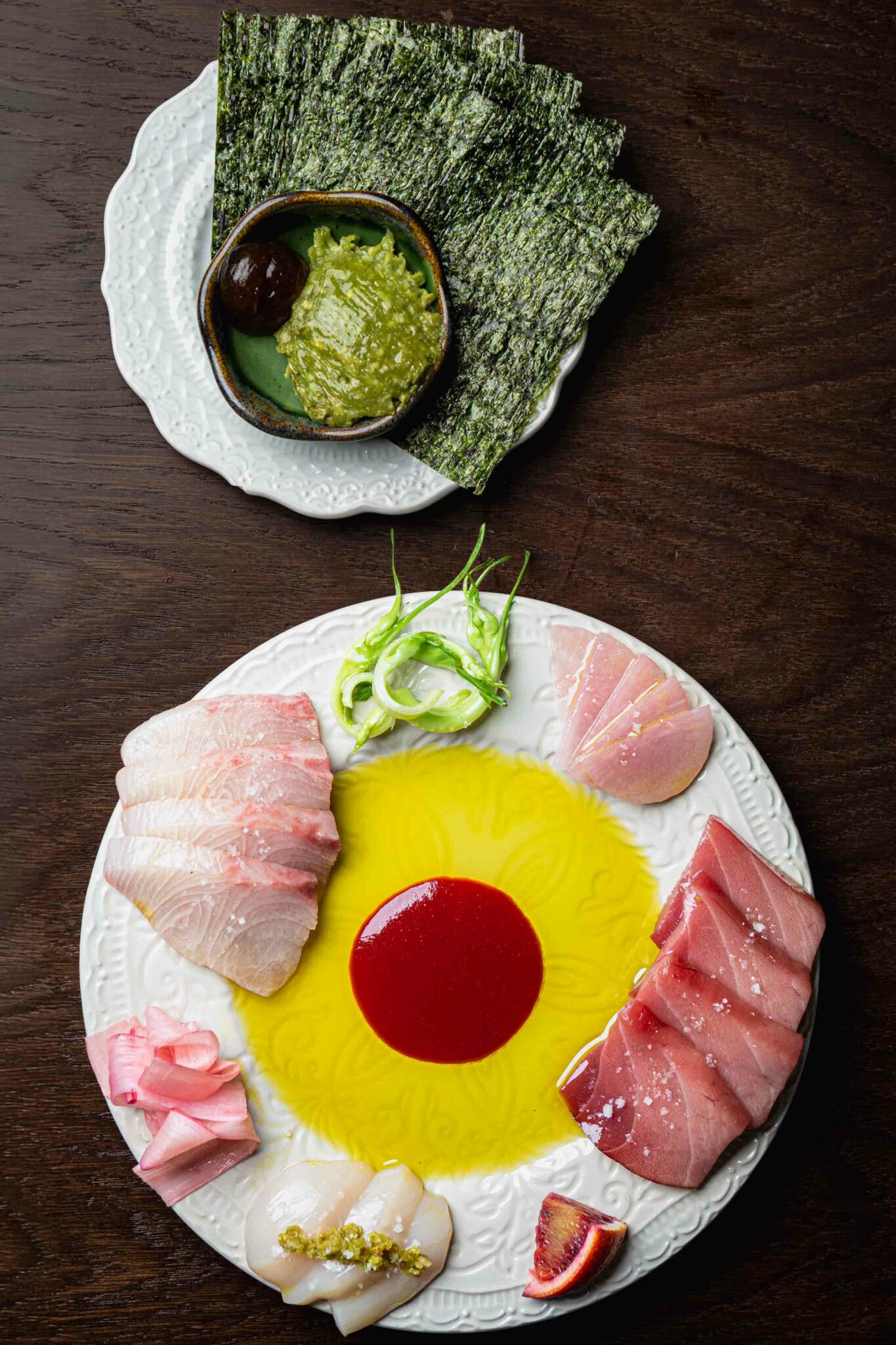 Crudo du restaurant Orson © Lucas Chombart