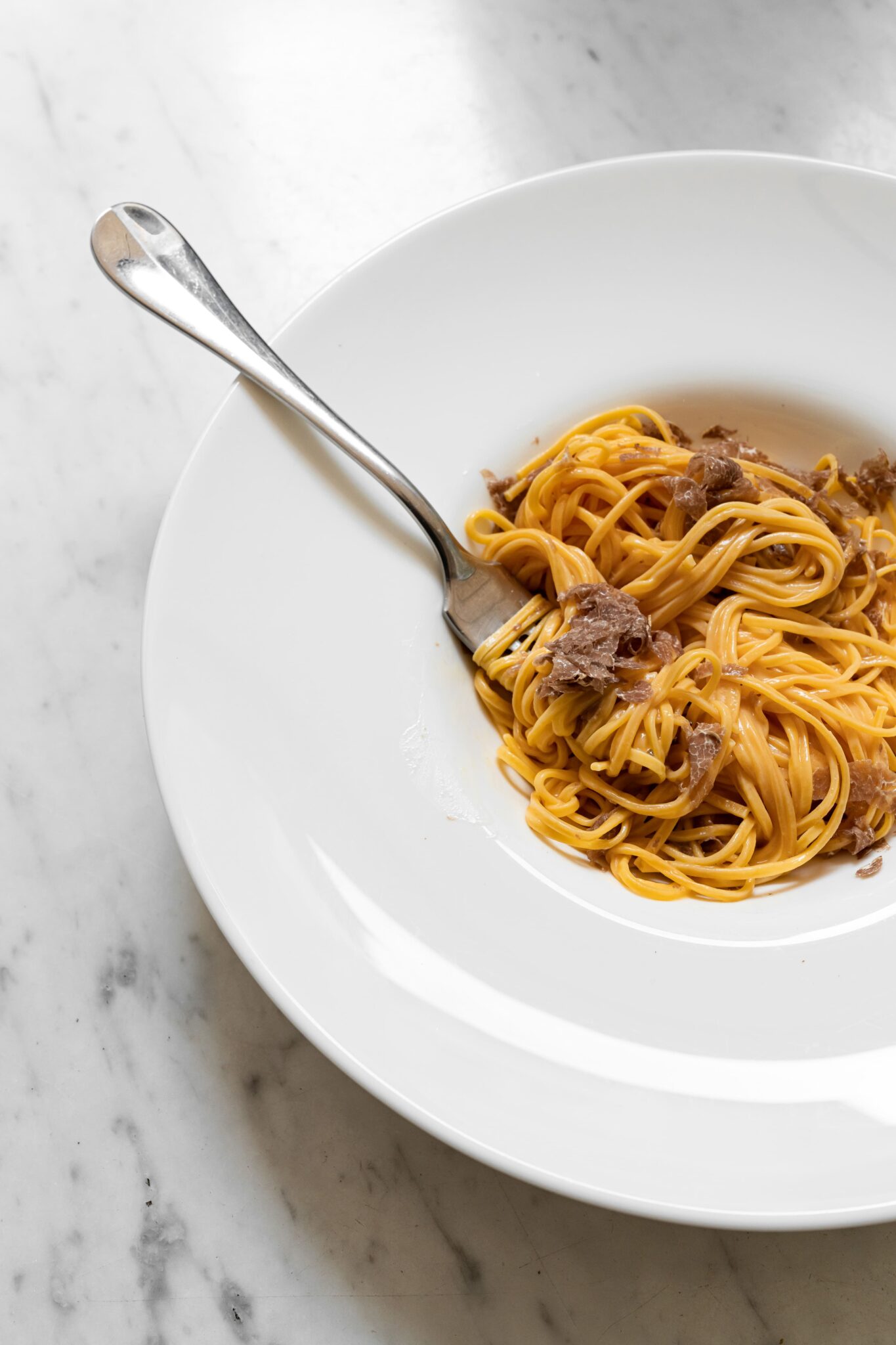 Les tagliatelles truffes © L'Assaggio