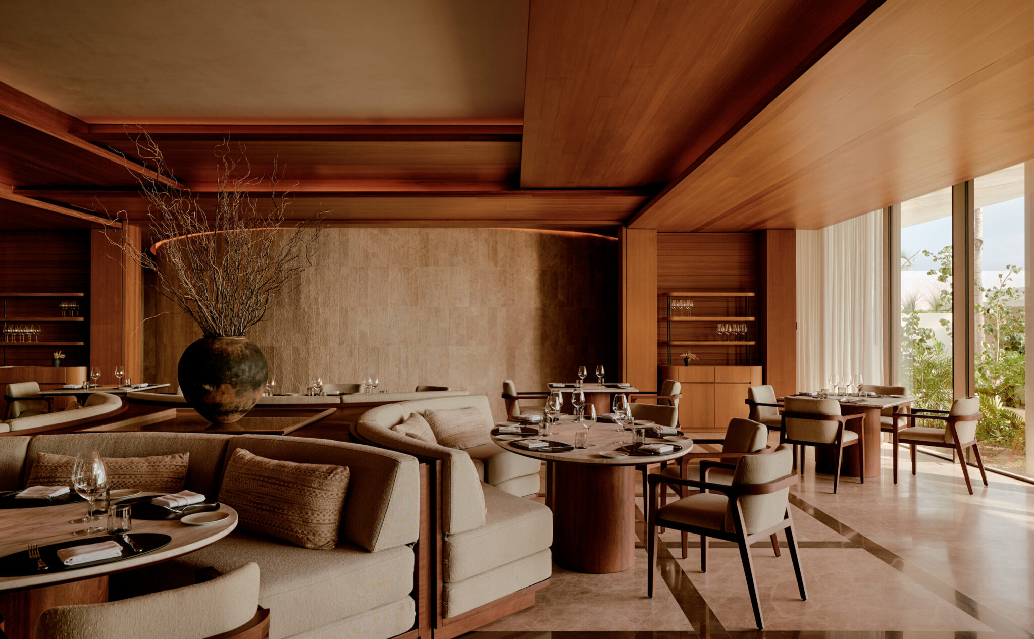 Le restaurant Arva © AMAN